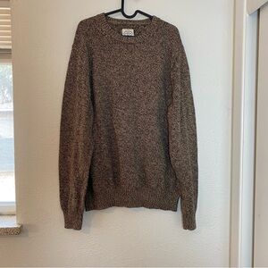 St. John's Bay Brown Marled Crewneck Sweater